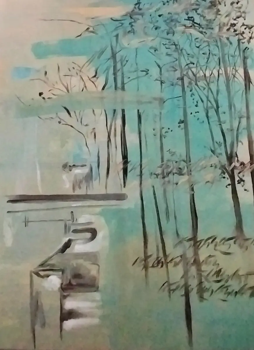 Paisaje en casa por Guillermo Conte