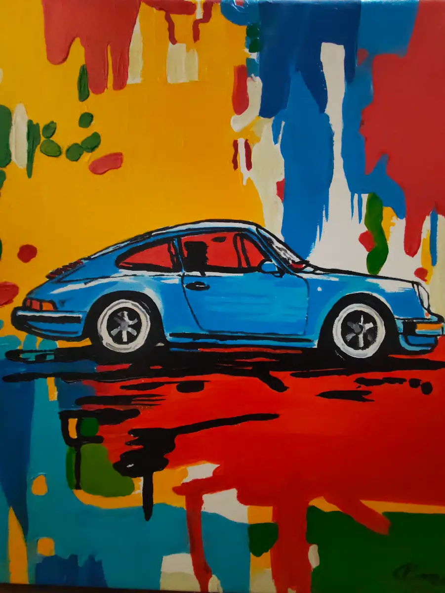 Porche clásico por Maikol Picado