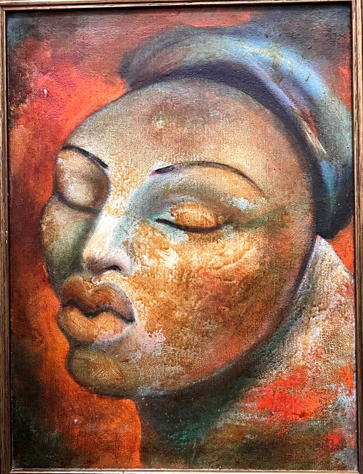 Rostro Mujer por Angel Lara