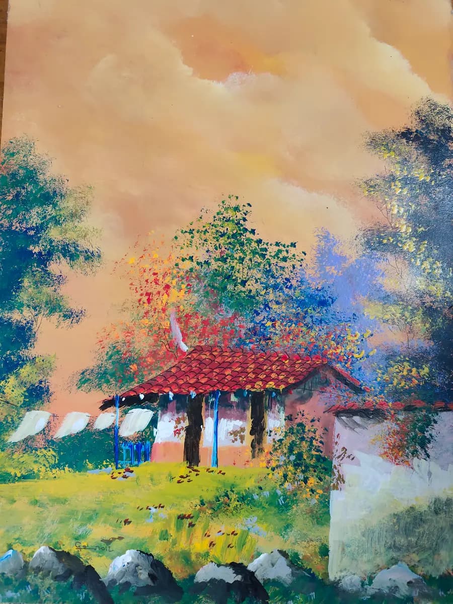 Casa típica por Carlos Cruz