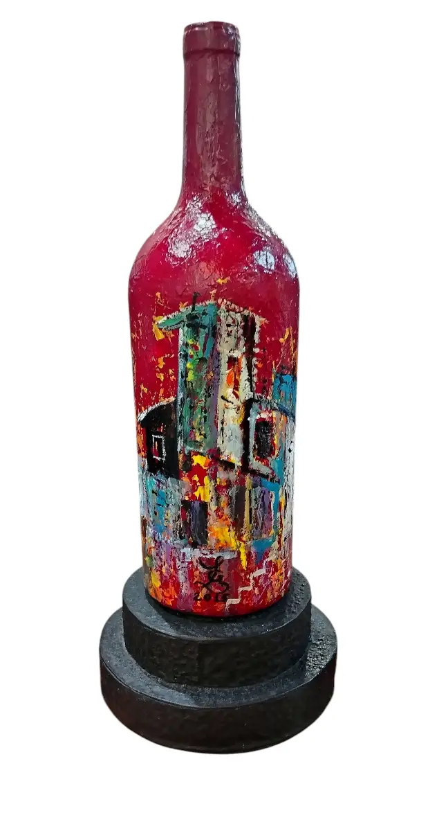 Ciudad en rojos por Lizeth Gonzalez