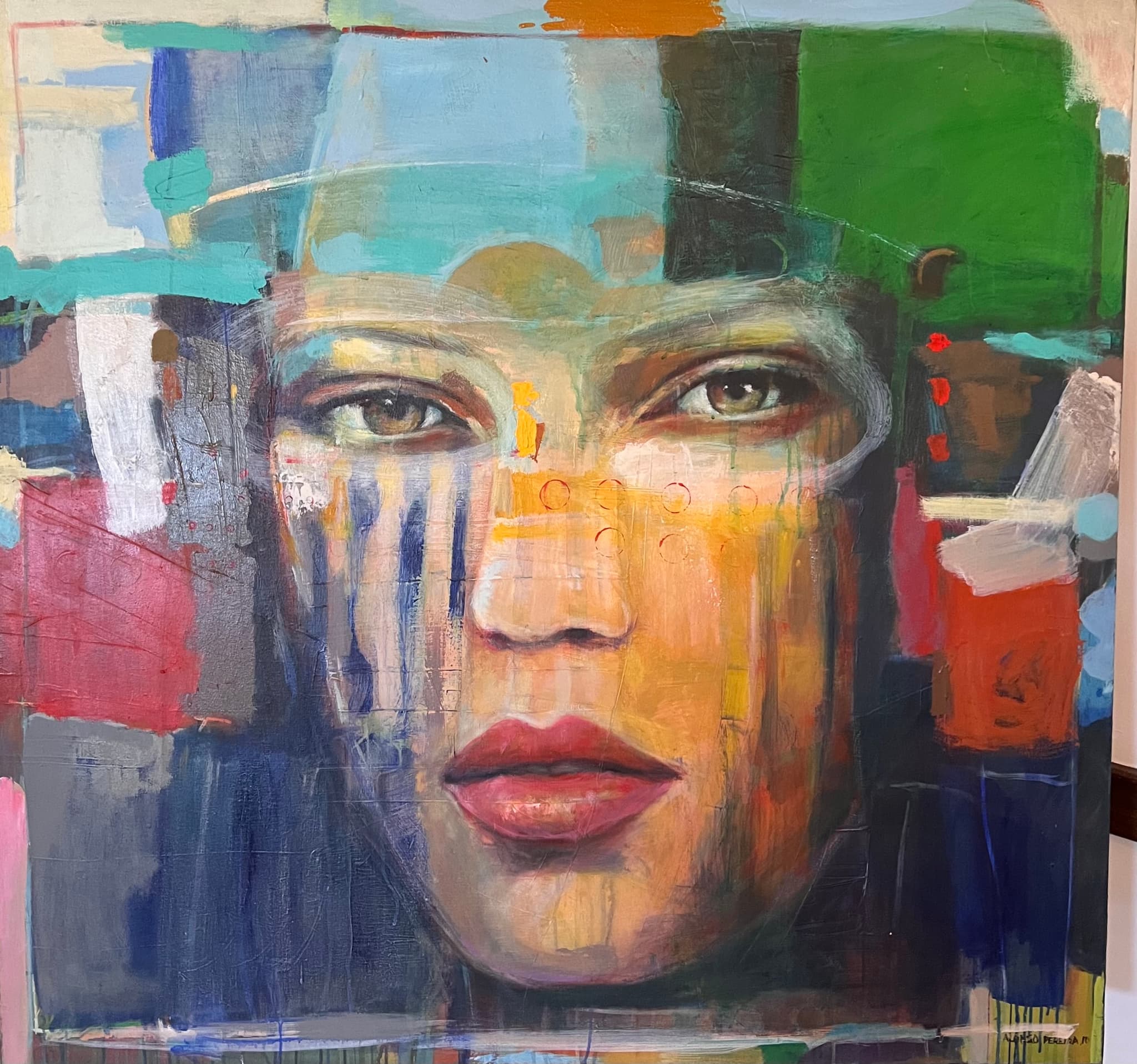 Rostro de Mujer por Alonso Pereira