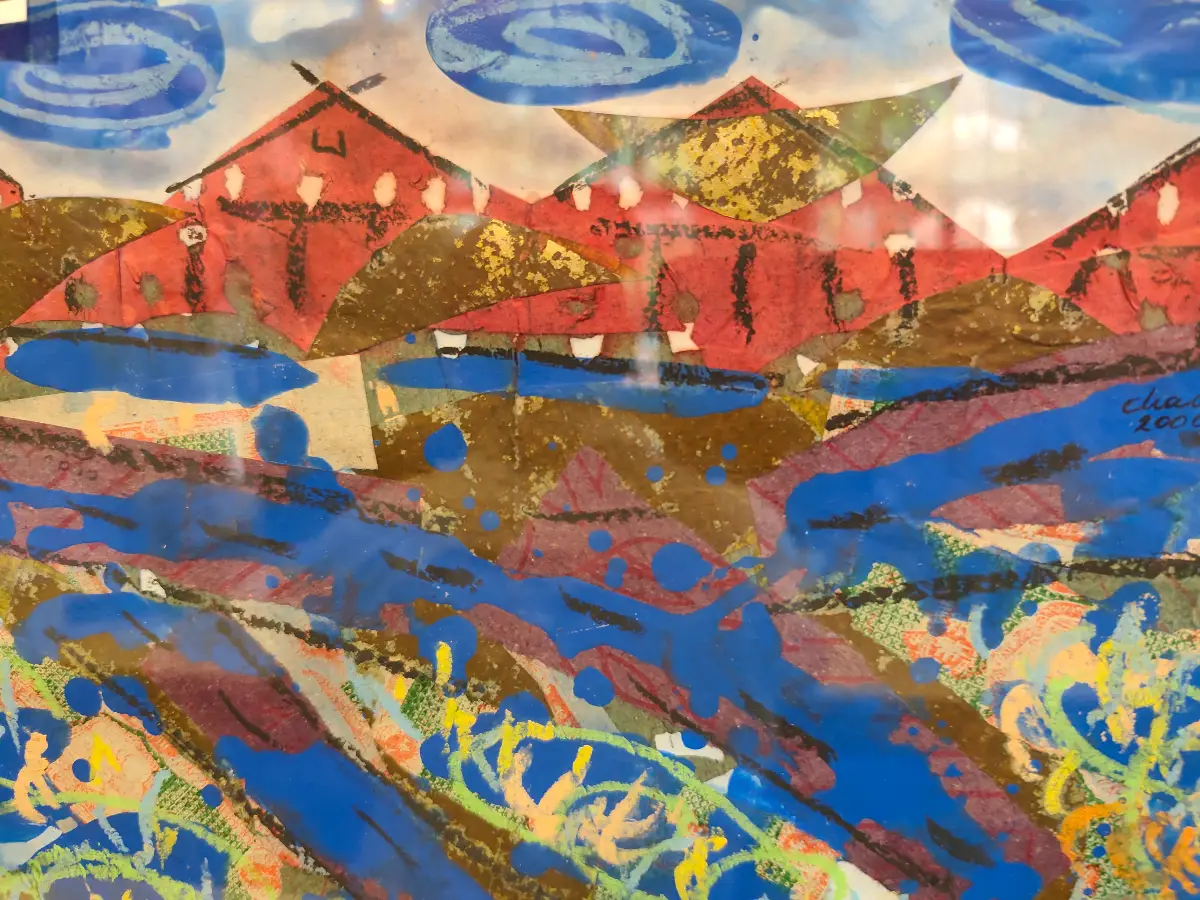 cuatro casas de china por Luis Chacon