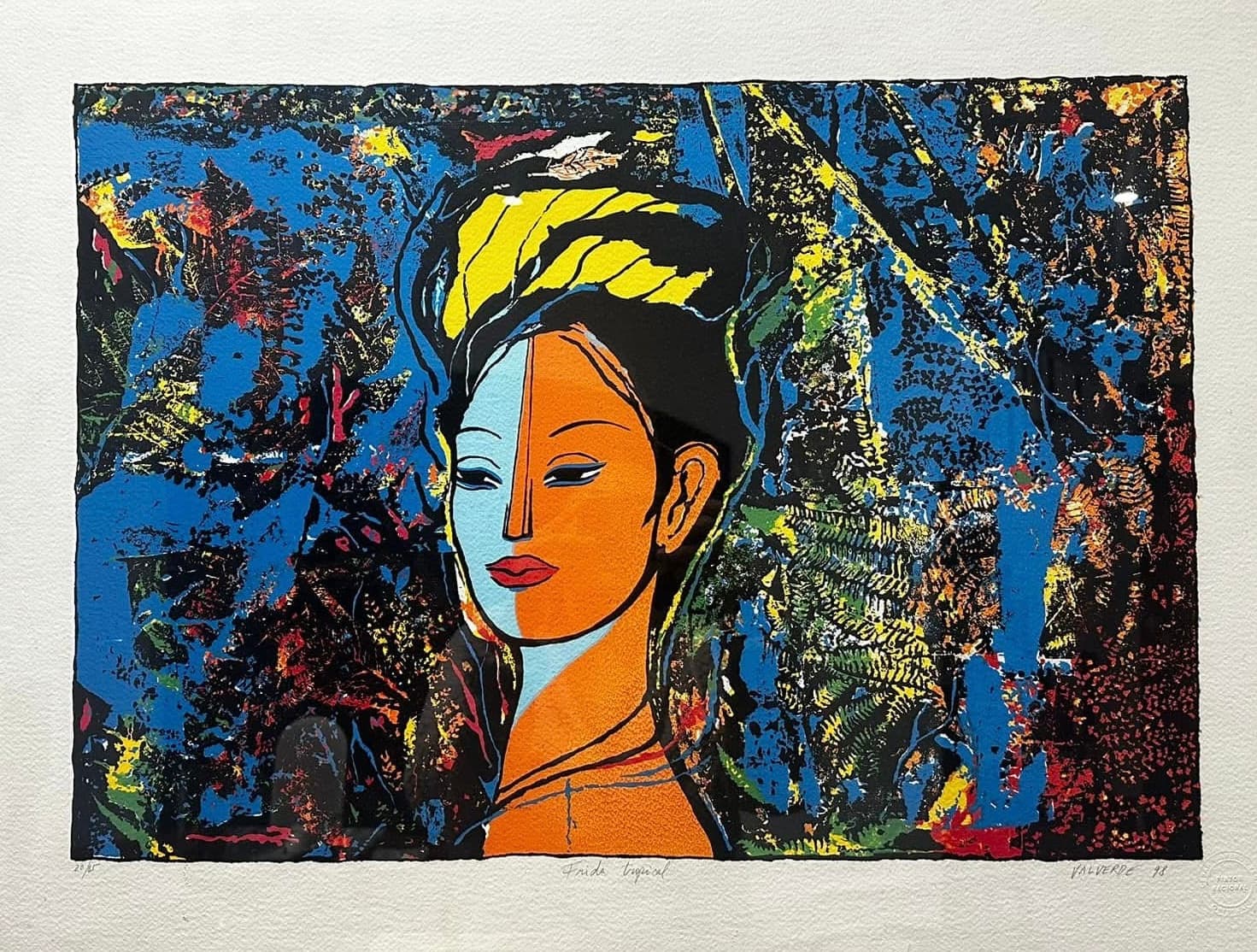 Frida Trópical por César Valverde