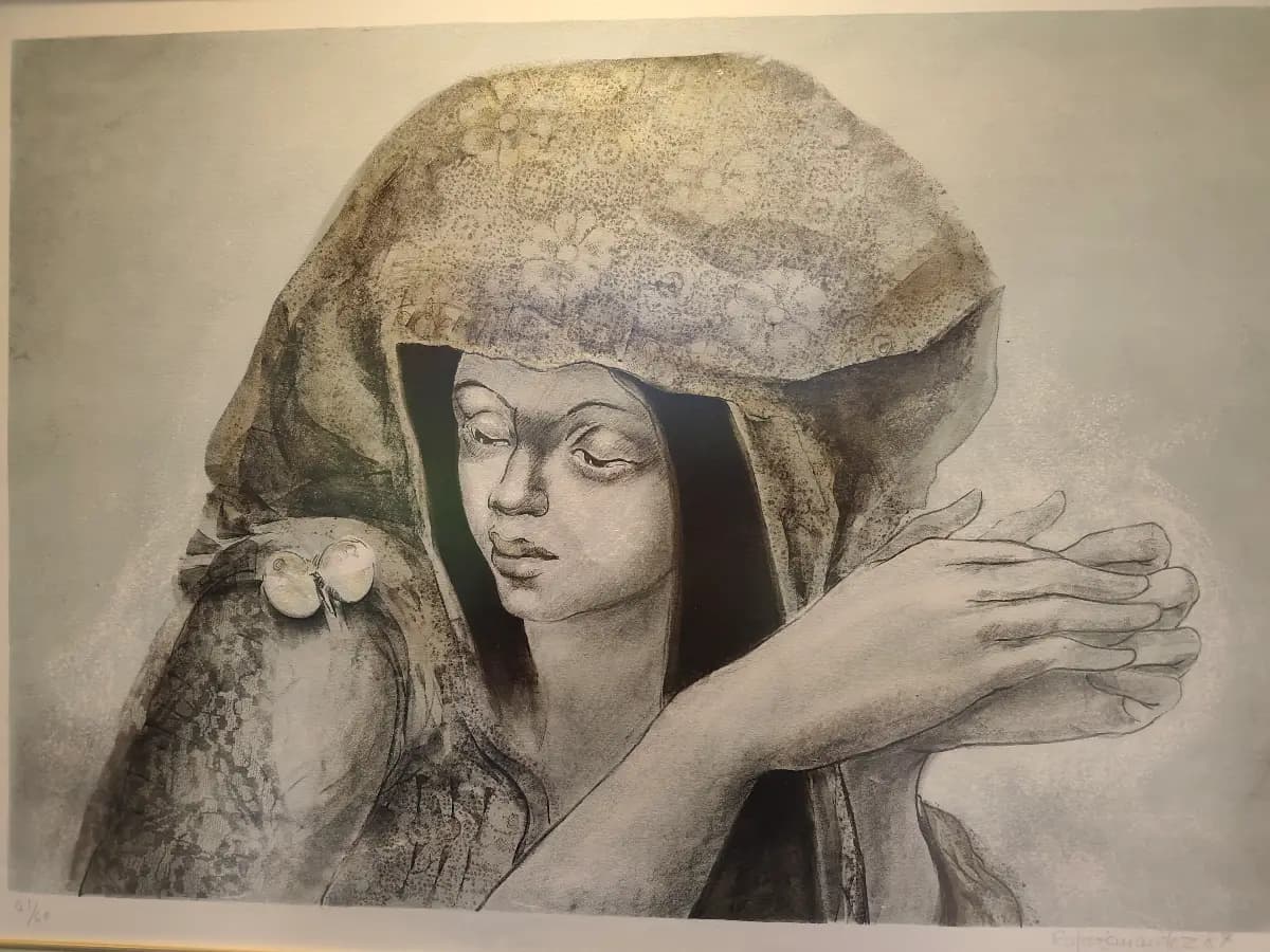 Mujer Tonos Sepia por Rafa Fernández