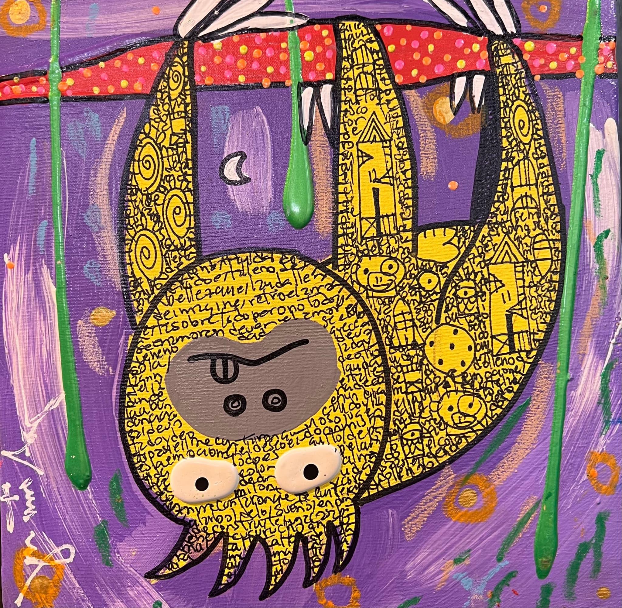 Oso perezoso por Gustavo Araya